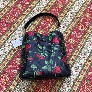 NWT Coach Rose Bag